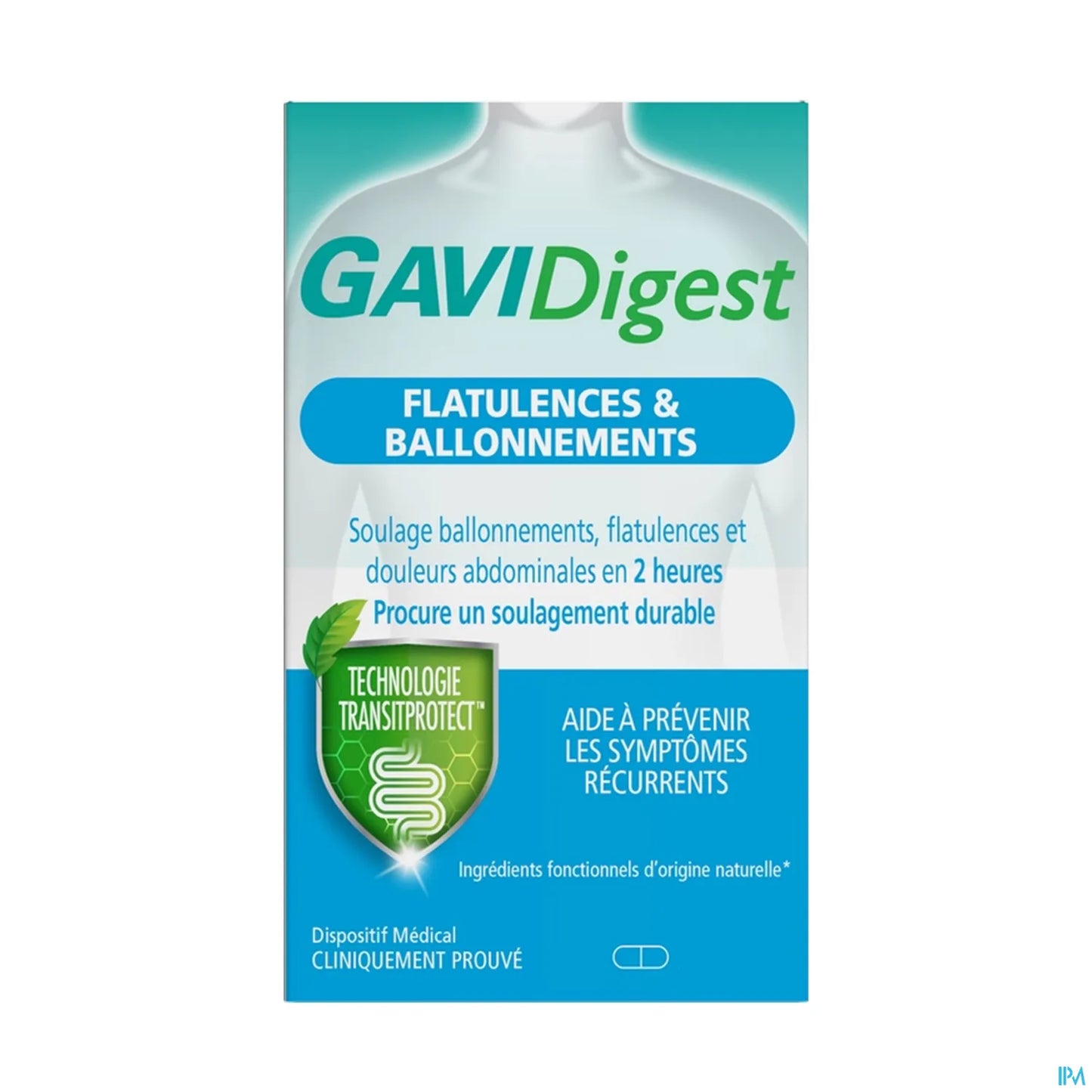 GAVIDigest Flatulenza e Gonfiore 30 Capsule
