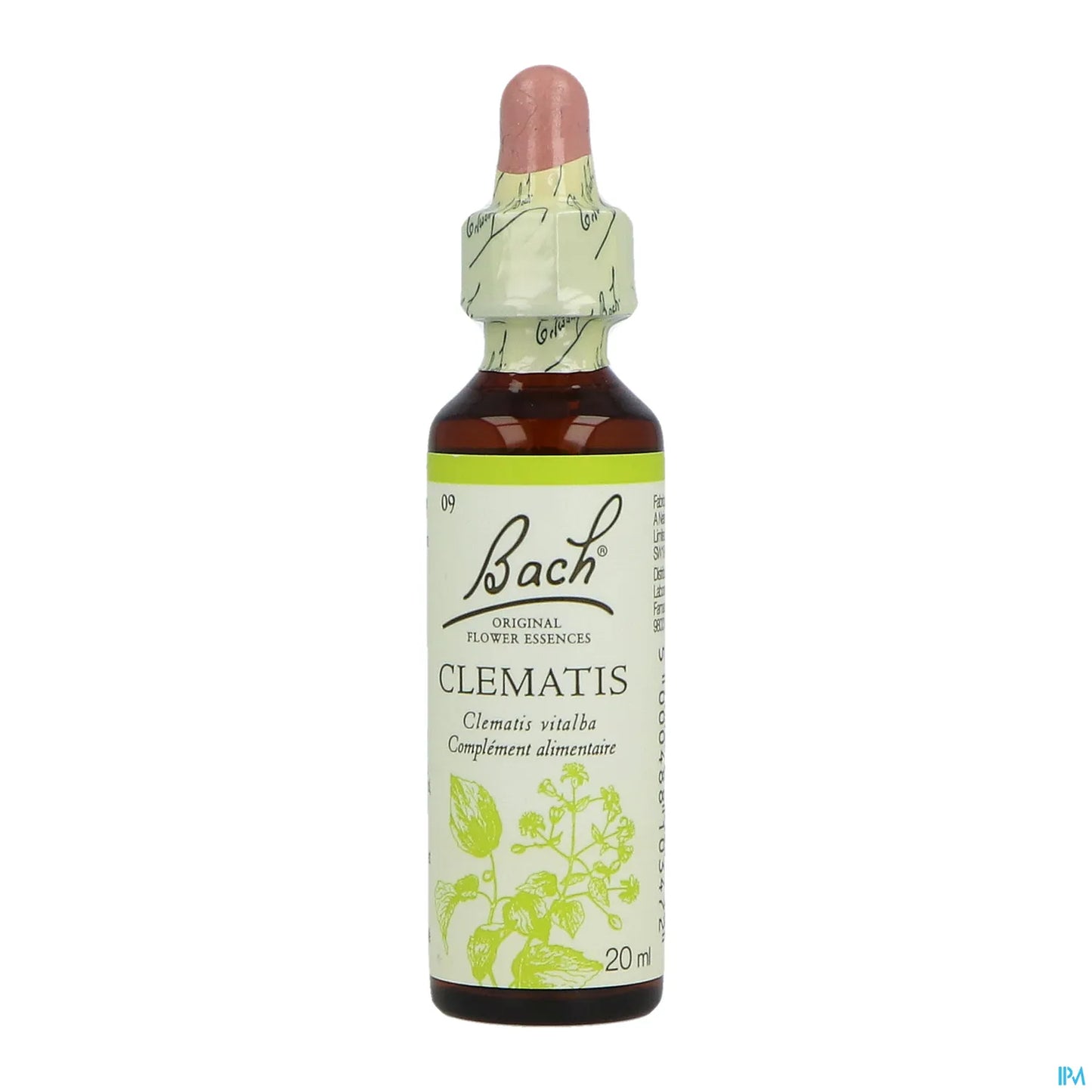 Clematis Elixir Floral Compte-Gouttes 20ml