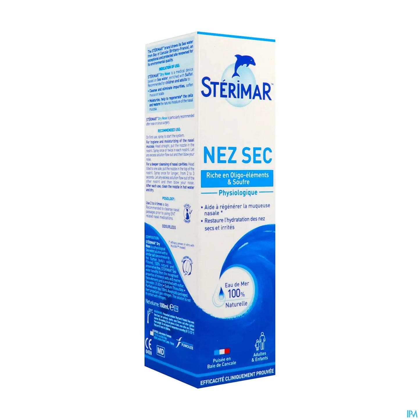 Stérimar Soufre Nez Sensible Spray Nasal 100 mL