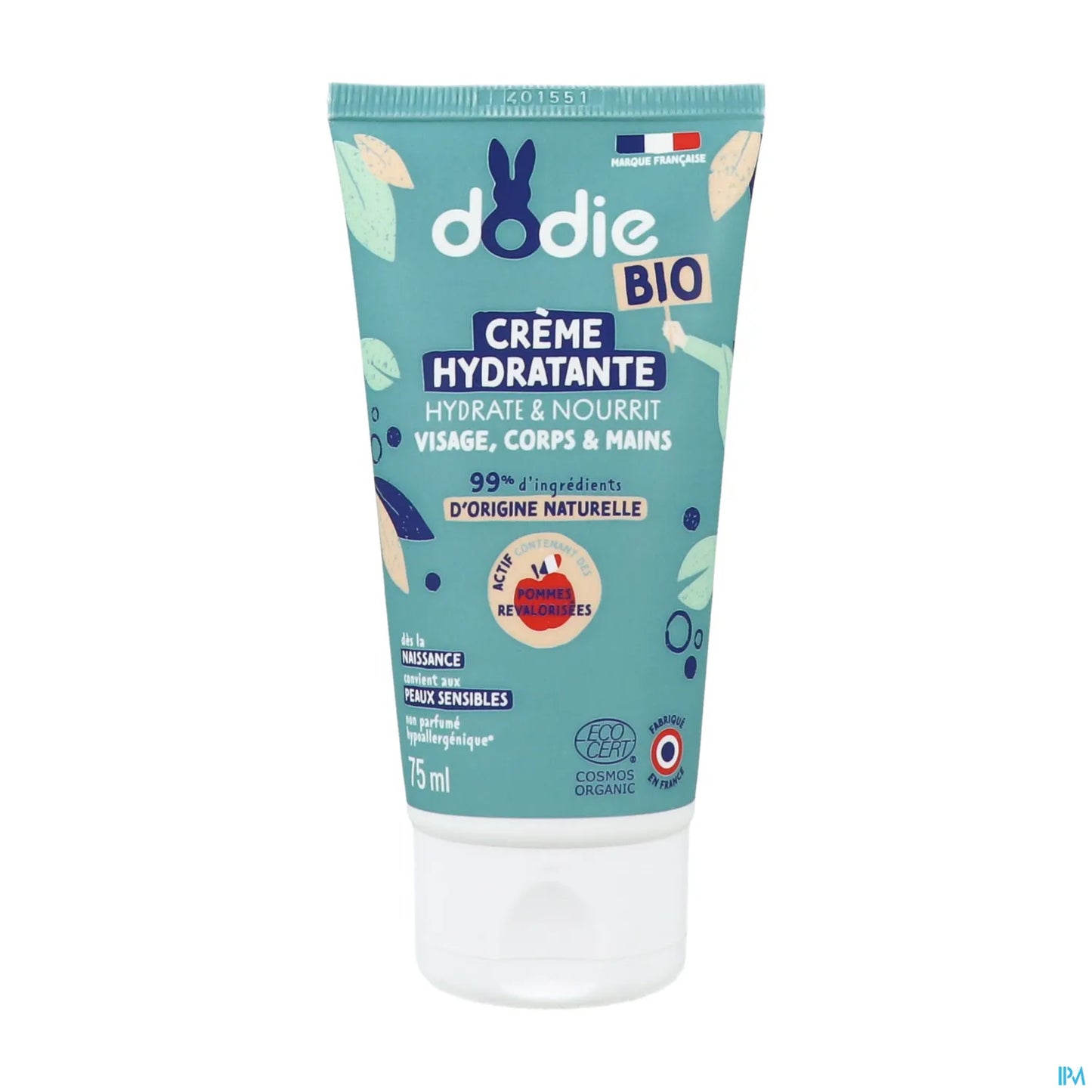 Crème Hydratante Bio 75 mL