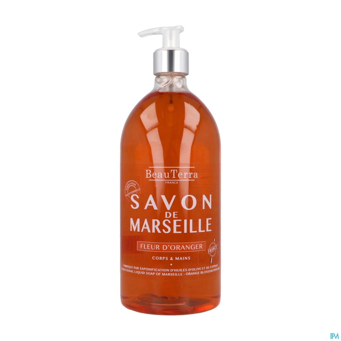 Savon Liquide Marseille Fleur D'Oranger 1L
