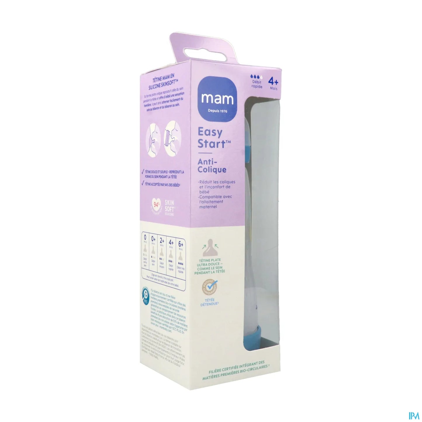 Biberon Easy Start Anti Colic 320 ml Flow 3 Ocean