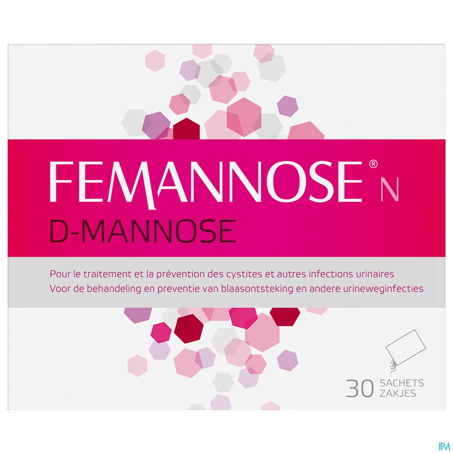 Femannose N D-Mannose Powder for Oral Solution 30 Sachets of 4G
