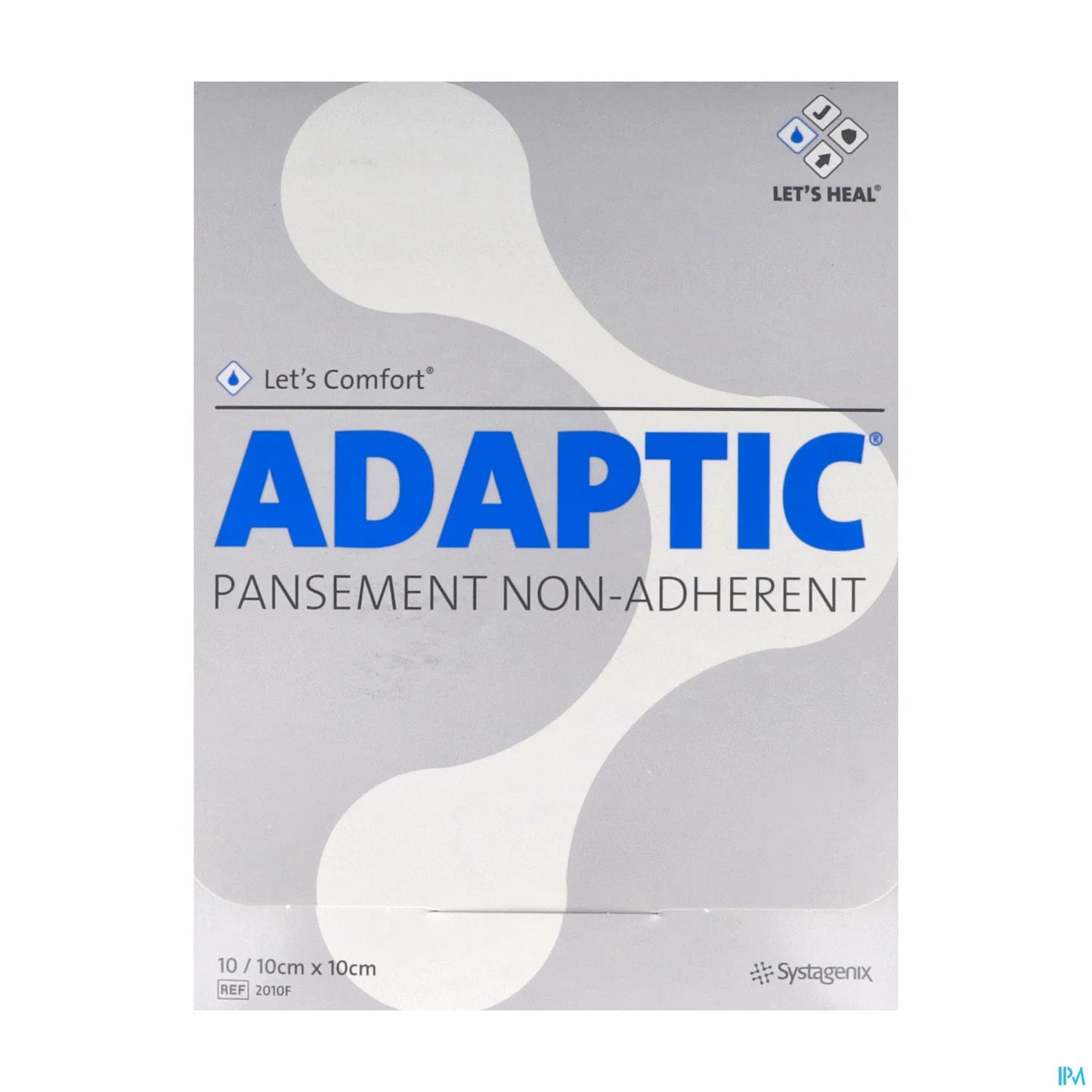 Adaptic Touch Non-Adherent Dressing 10x10 cm 10 units