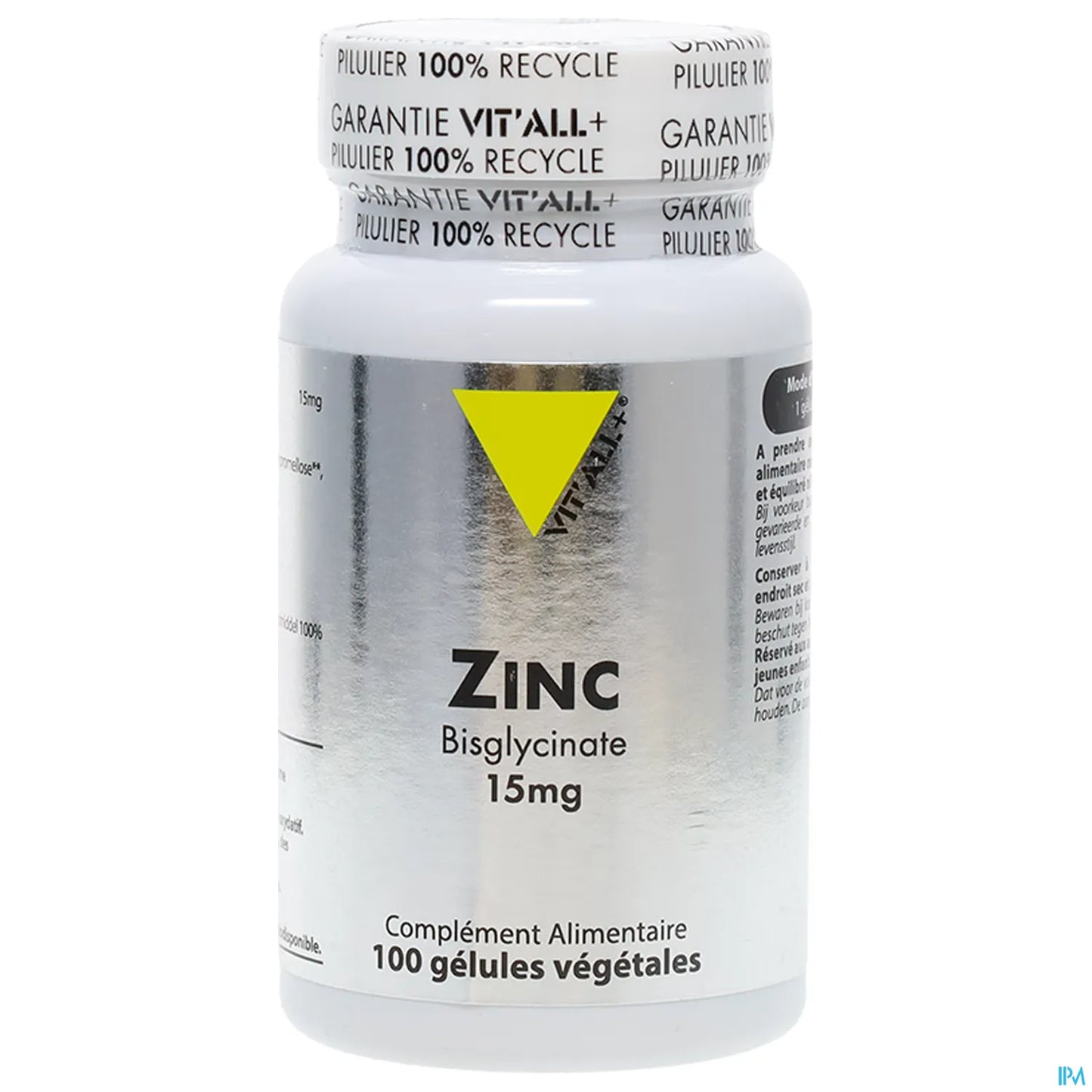 Bisglicinato di zinco 15 mg 100 capsule
