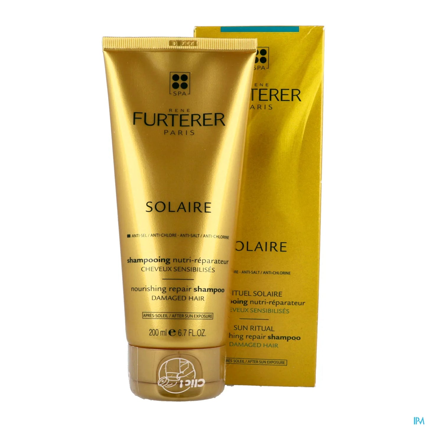 Solaire Shampoing Nutri-Réparateur à la Cire de Jojoba 200ML
