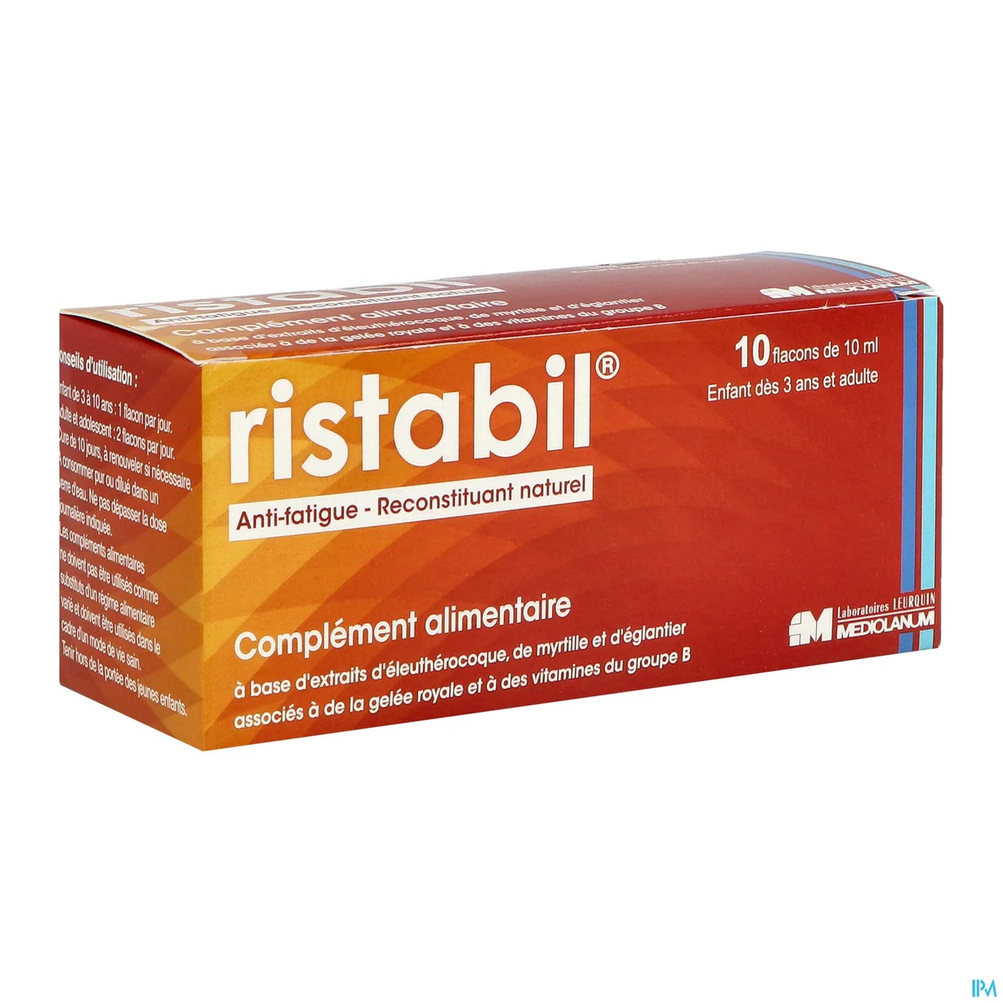 Mediolanum Ristabil Oral Solution 10 Bottles of 10ml