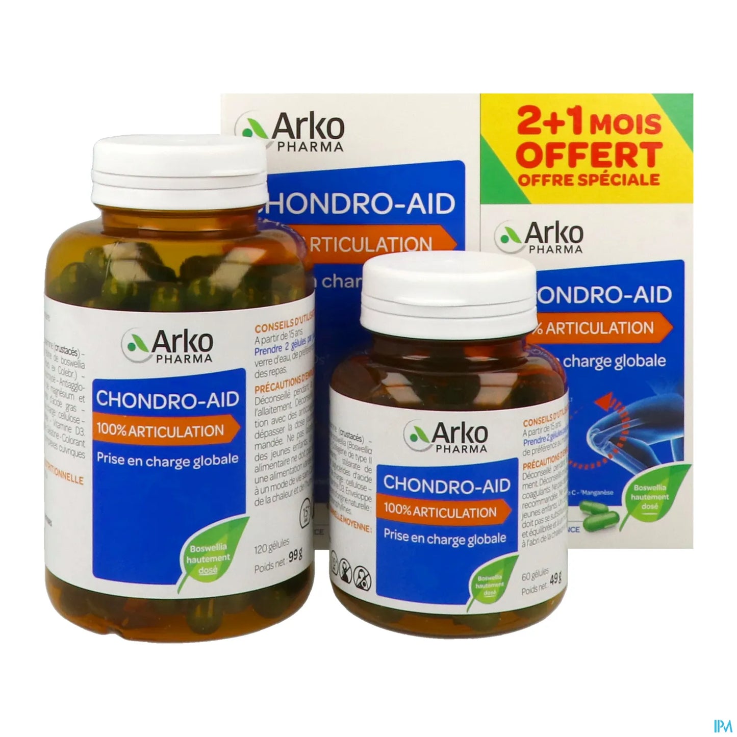 Chondro-Aid 100% Joint 180 Capsules