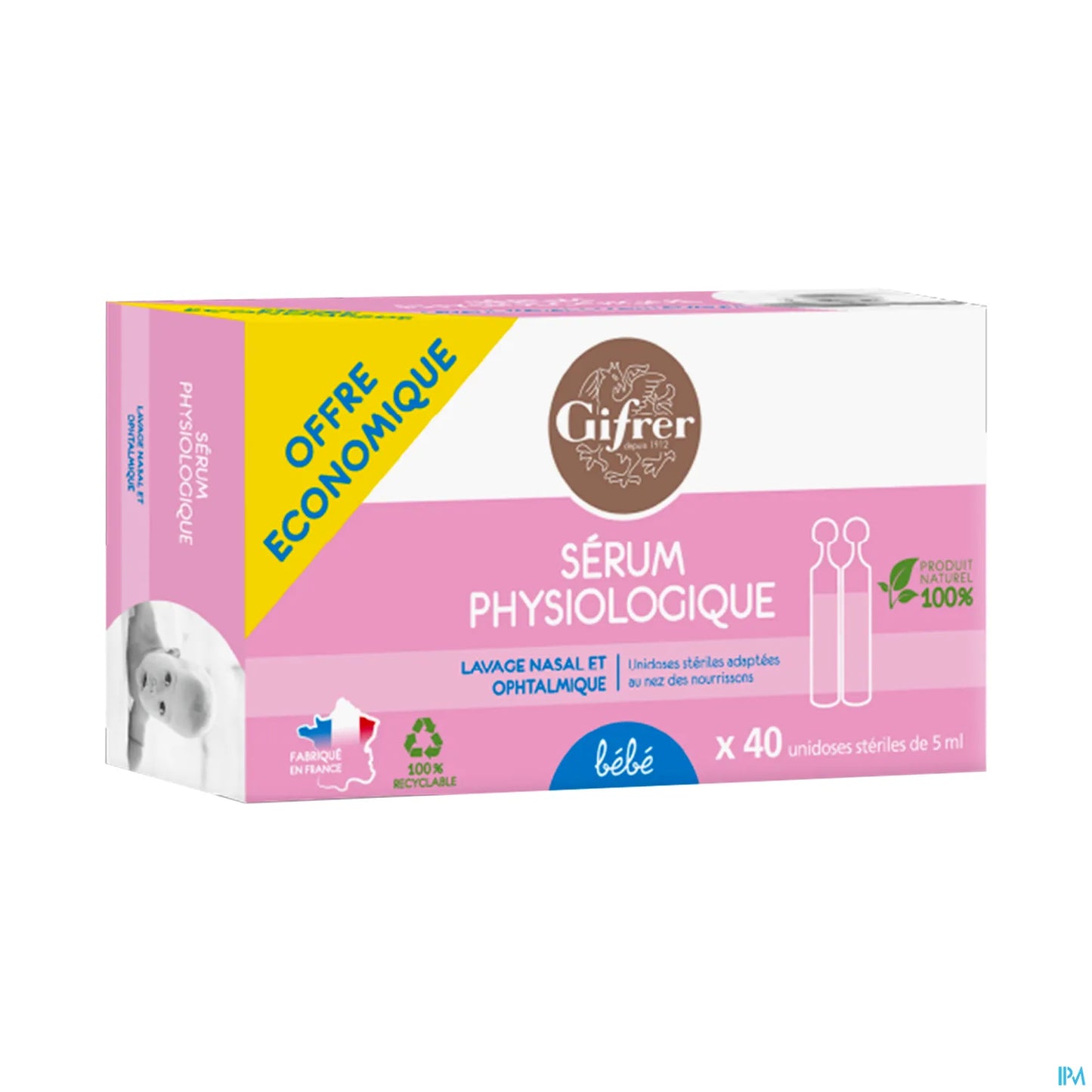 Physiological Serum - Physiological Serum 40 Single-Doses 5ml