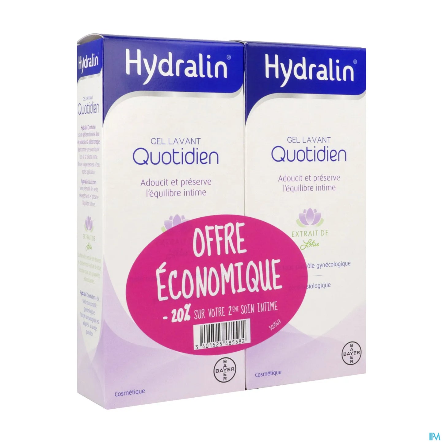 Gel detergente quotidiano 2x200ml