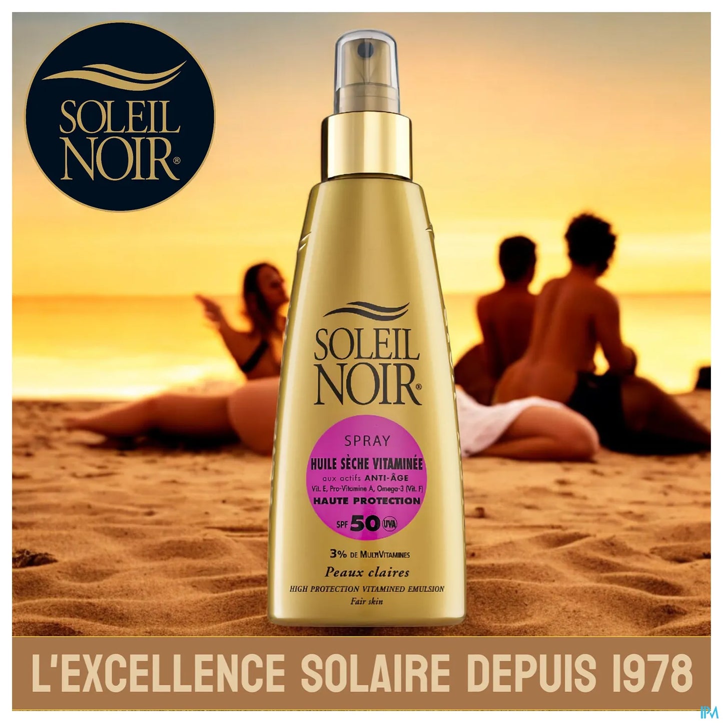Huile Sèche Vitaminée SPF50 Spray 150 ml