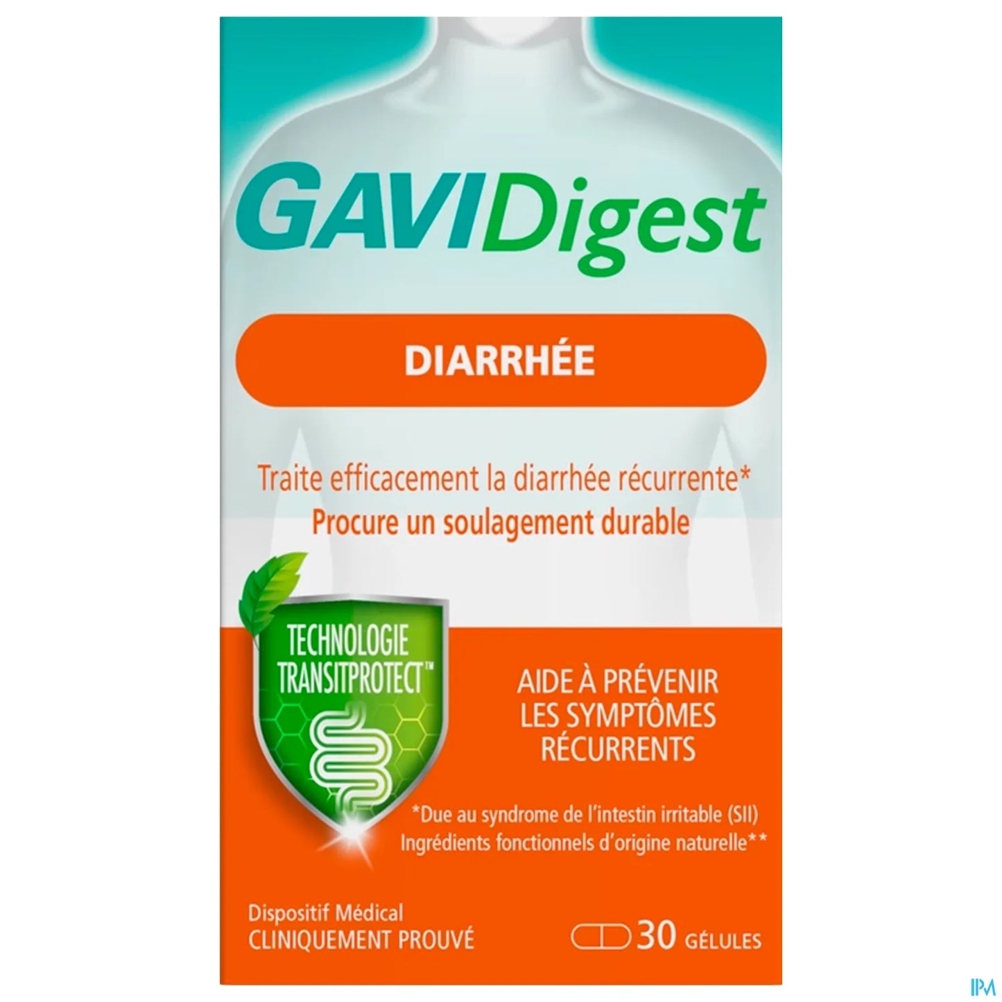 GAVIDigest Diarrhée 30 Capsules