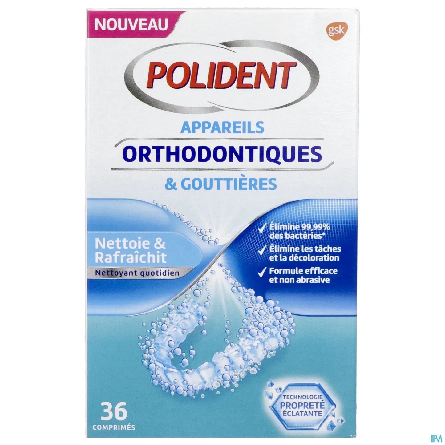 Nettoyant Orthodontiques 36 Comprimés