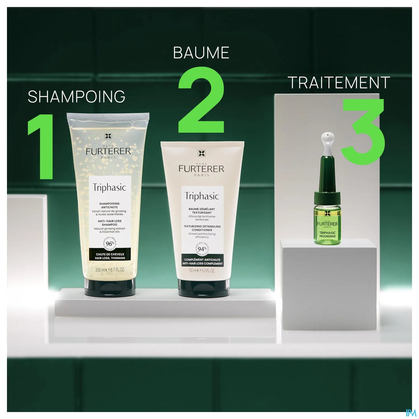 Triphasic Shampooing Stimulant Antichute 250ml