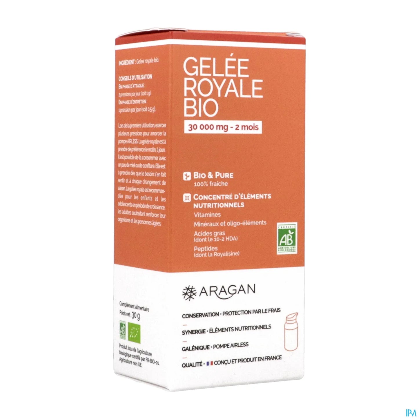 Pappa reale biologica 30000 mg 30 g