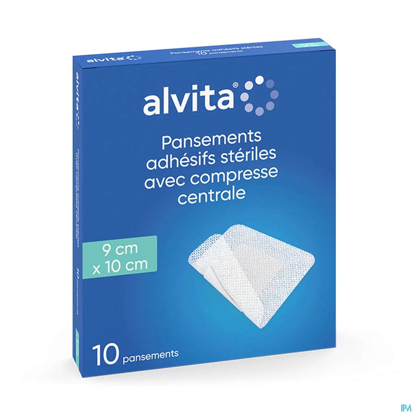 Pansement Adhésif Stérile 9x10 cm 10 Unités