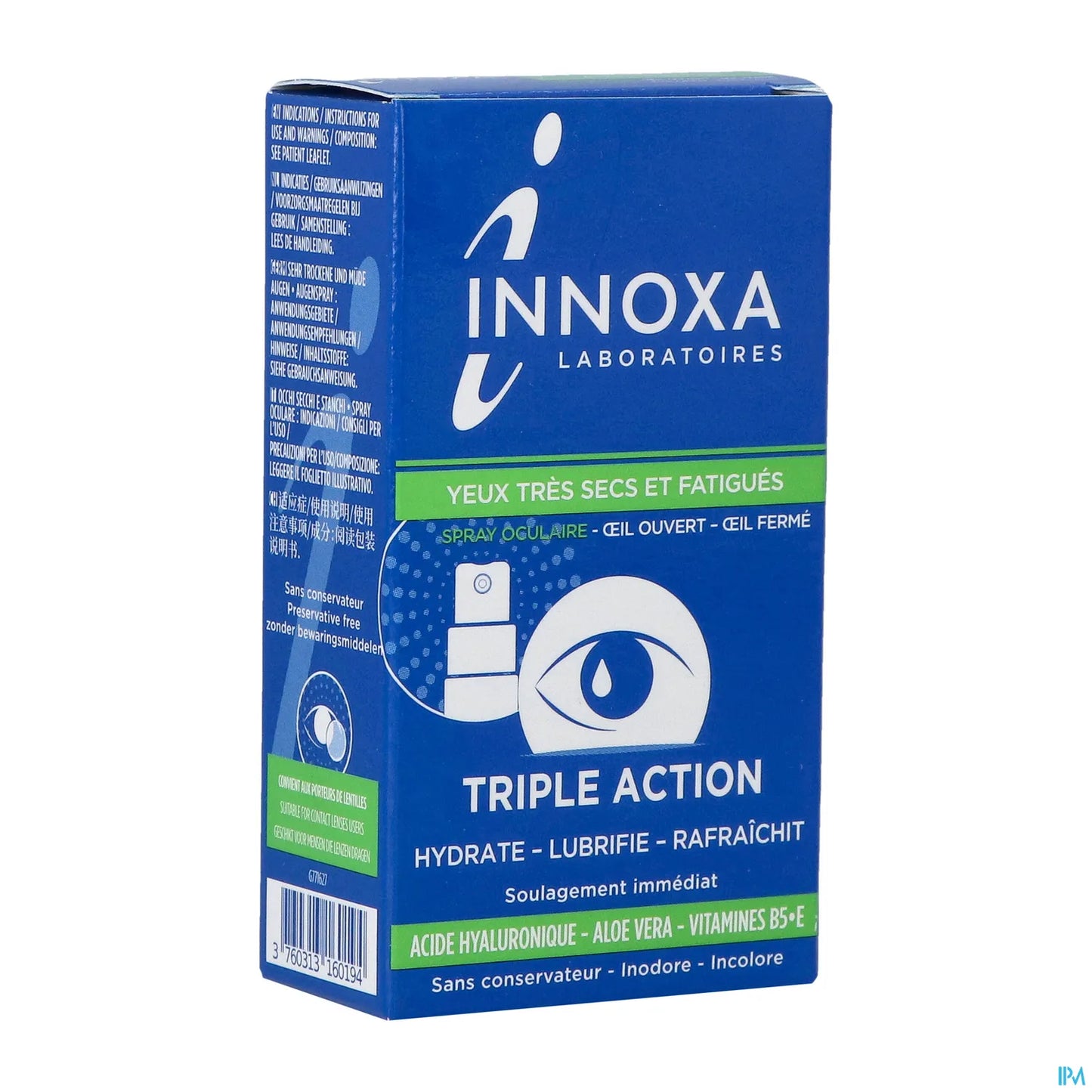 Innoxa Spray Oculaire Yeux Très Secs et Fatigués