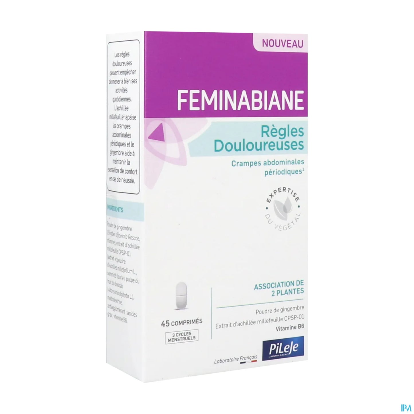 Feminabiane Painful Periods 45 Tablets
