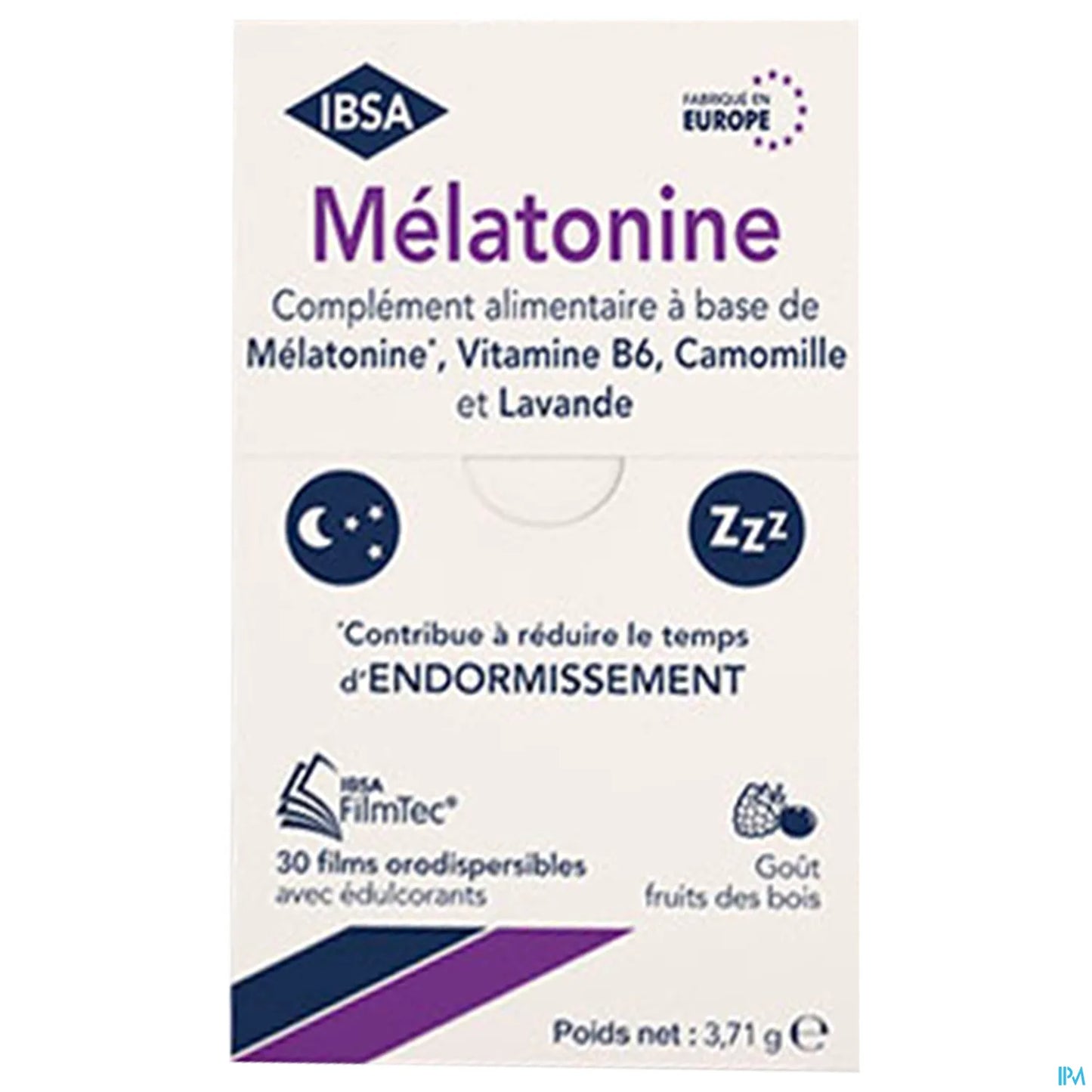 Mélatonine 1,9 Mg 30 Films Orodispersibles