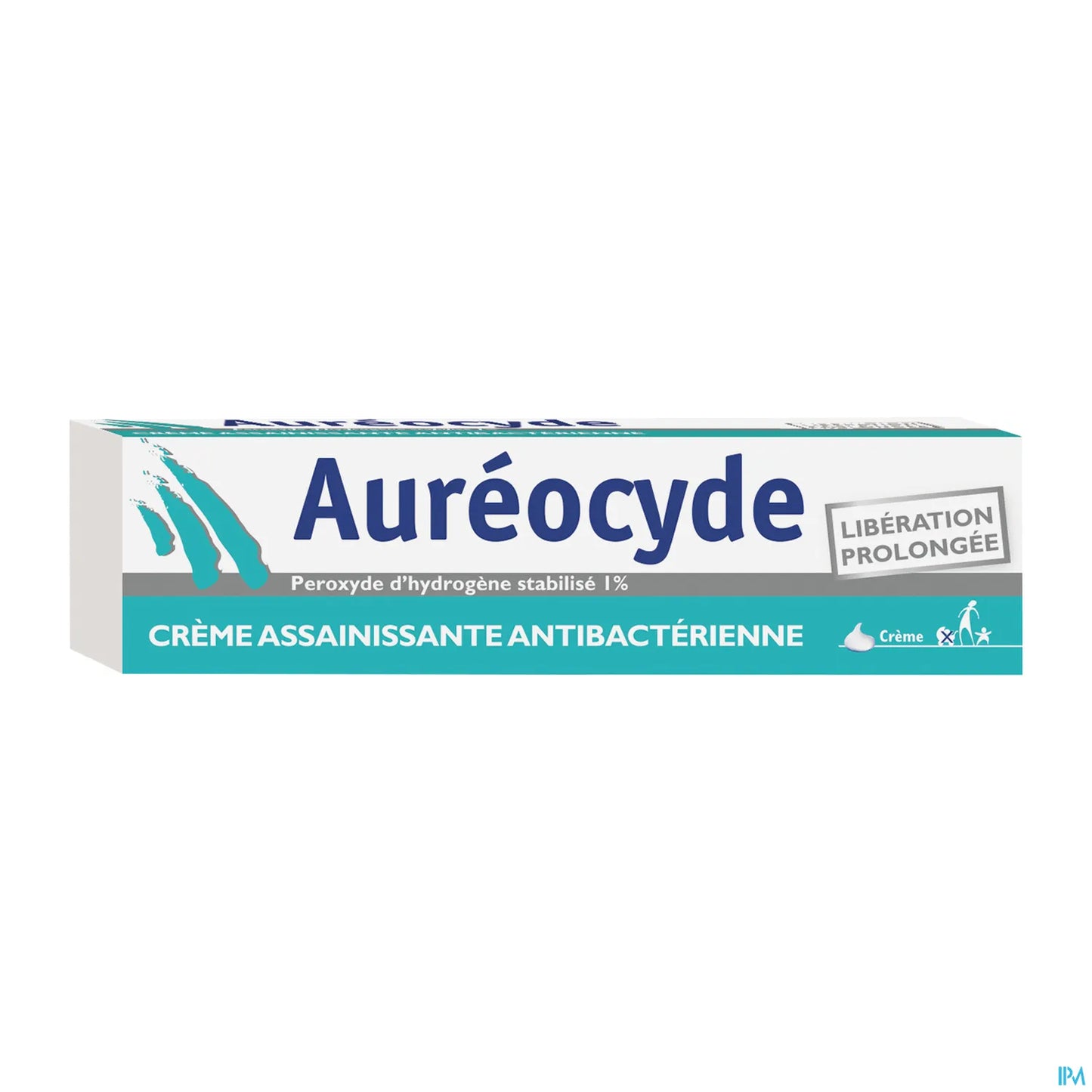 Aureocyde Crème Assainissante Antibactérienne 15g