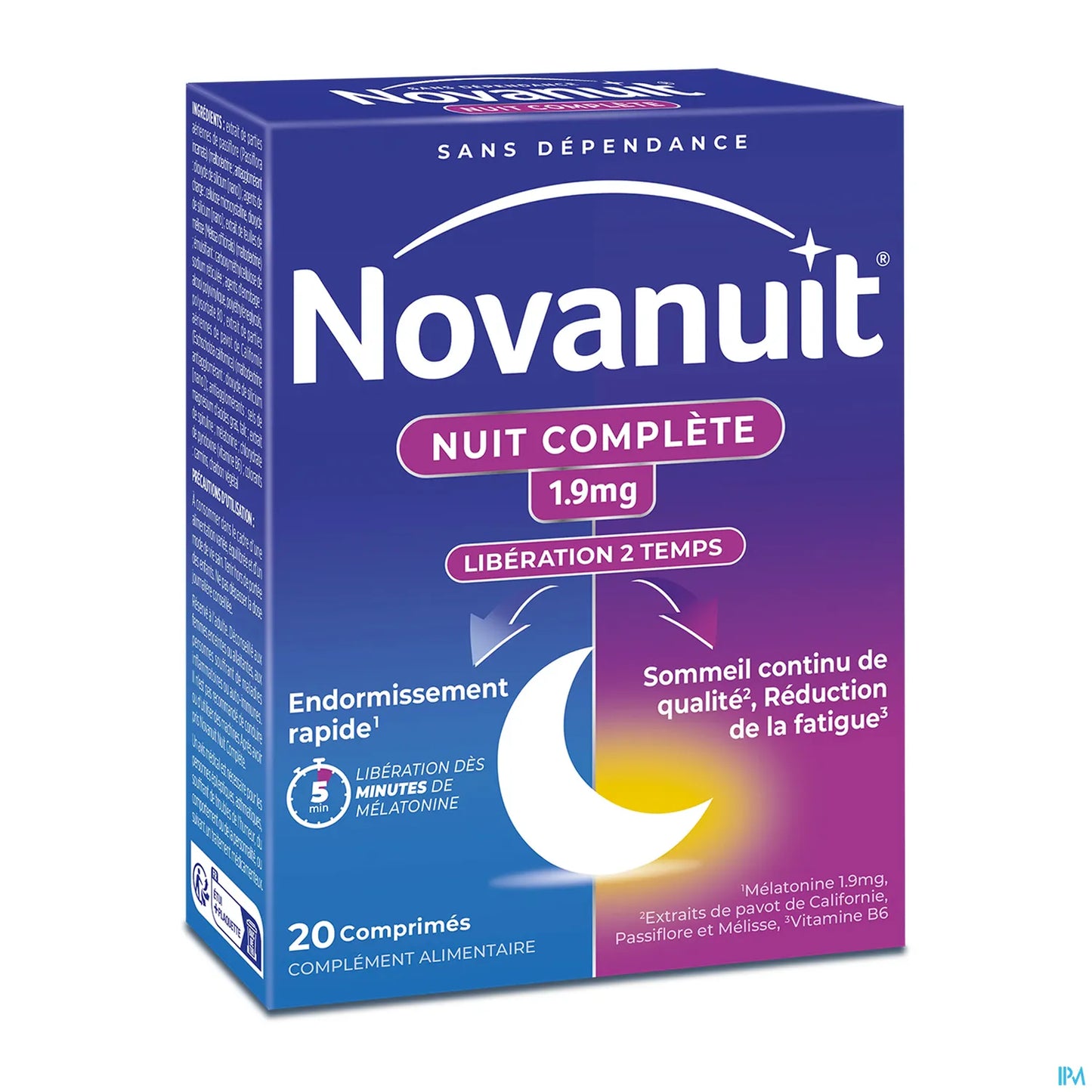 Novanuit Nuit Complète 20 comprimés