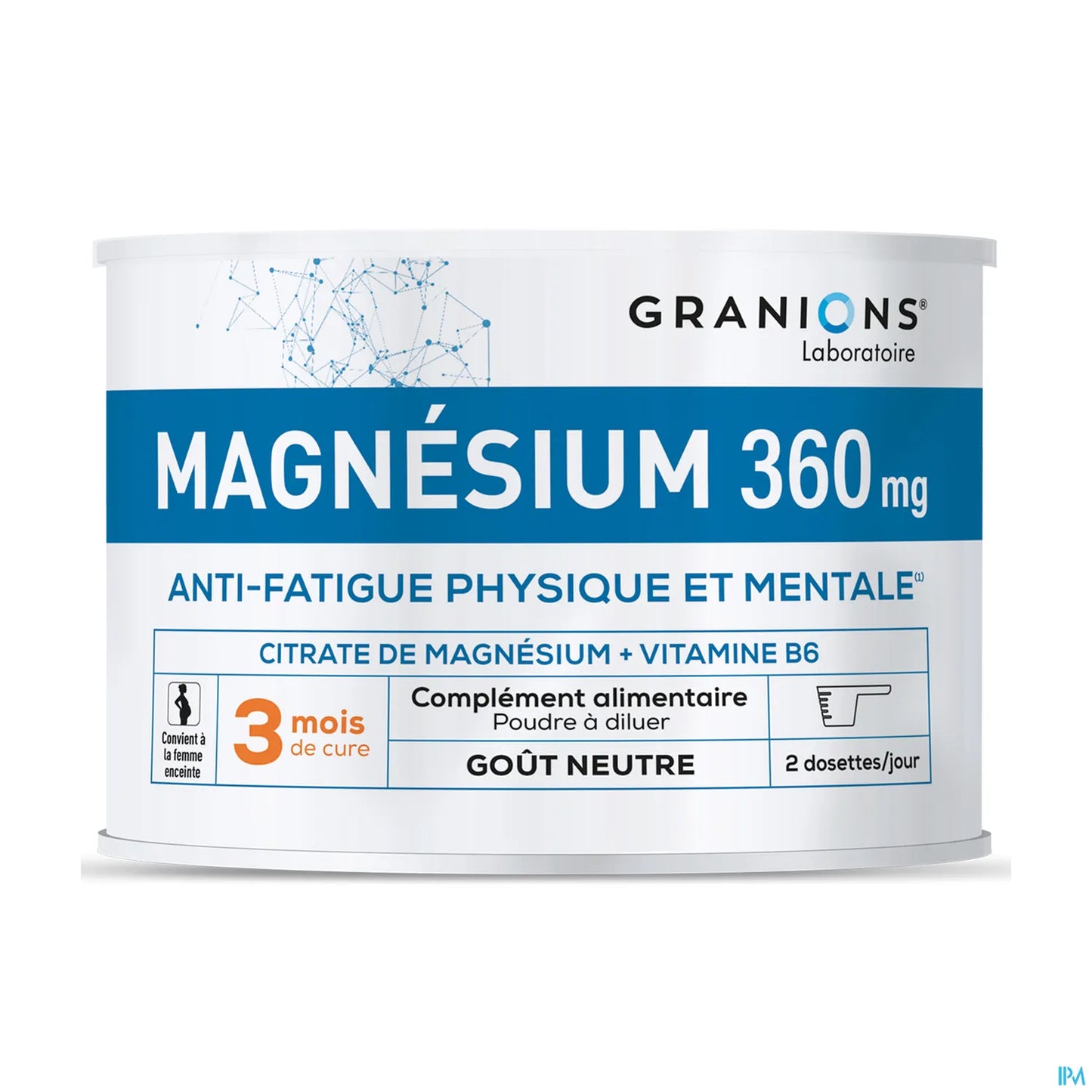 Citrate de Magnésium 360mg 210g