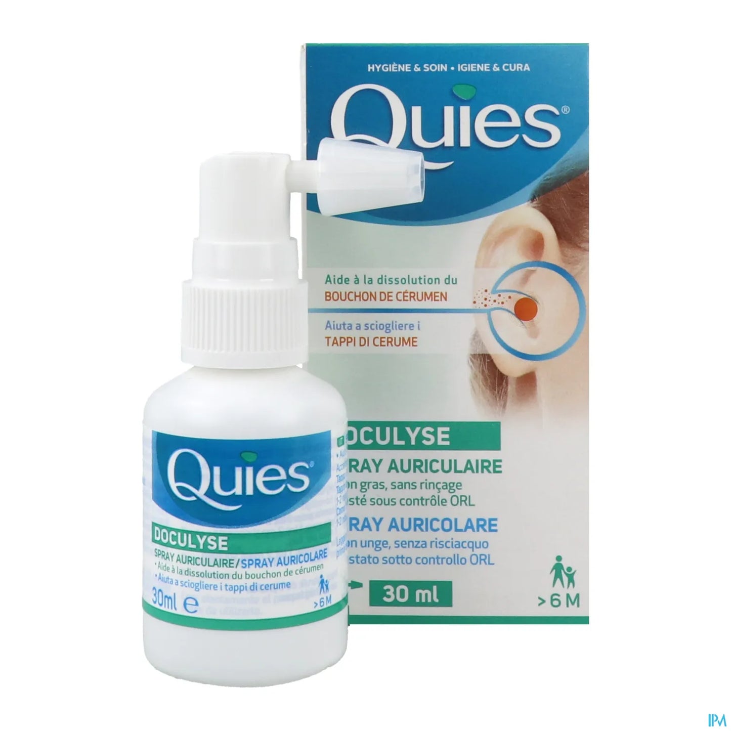 Doculyse Spray Auriculaire Anti-Bouchon de Cérumen 30ml