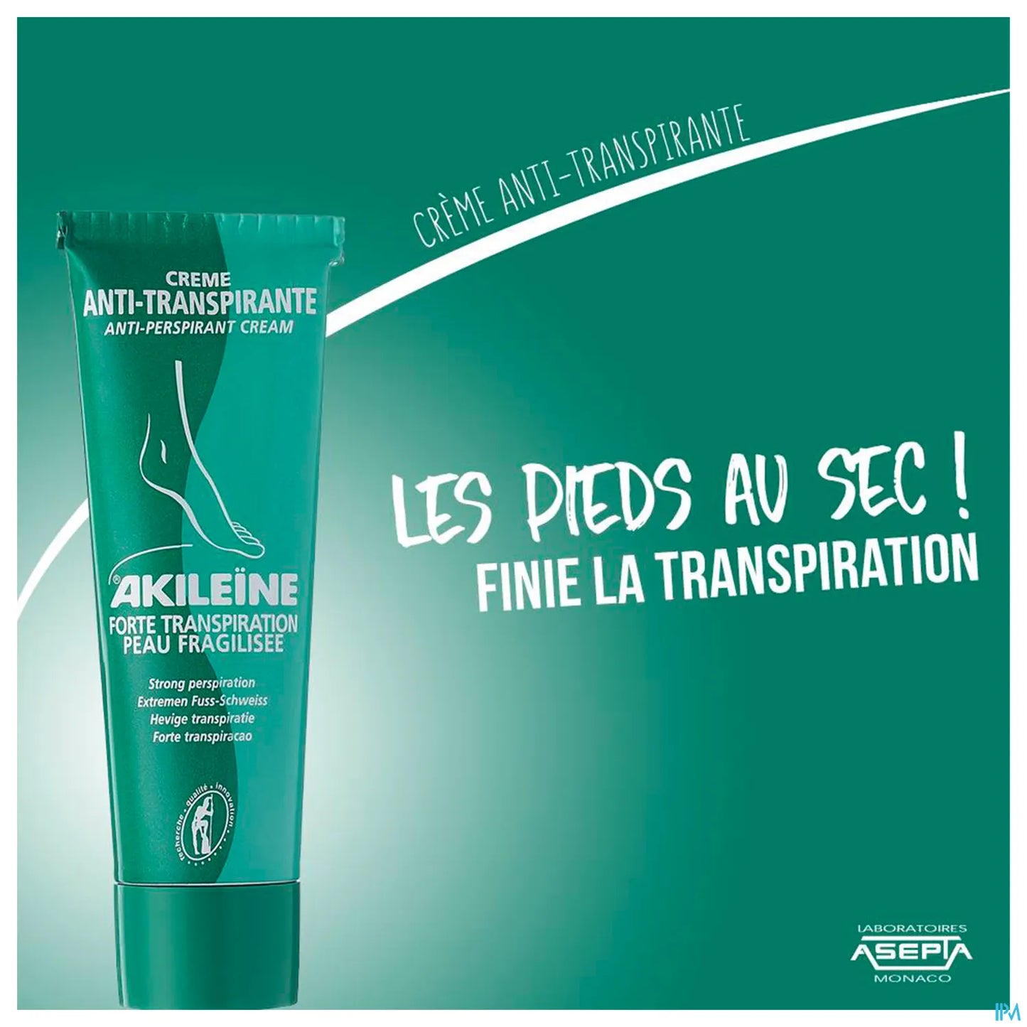 Crème Anti-Transpirante Tube 75ml