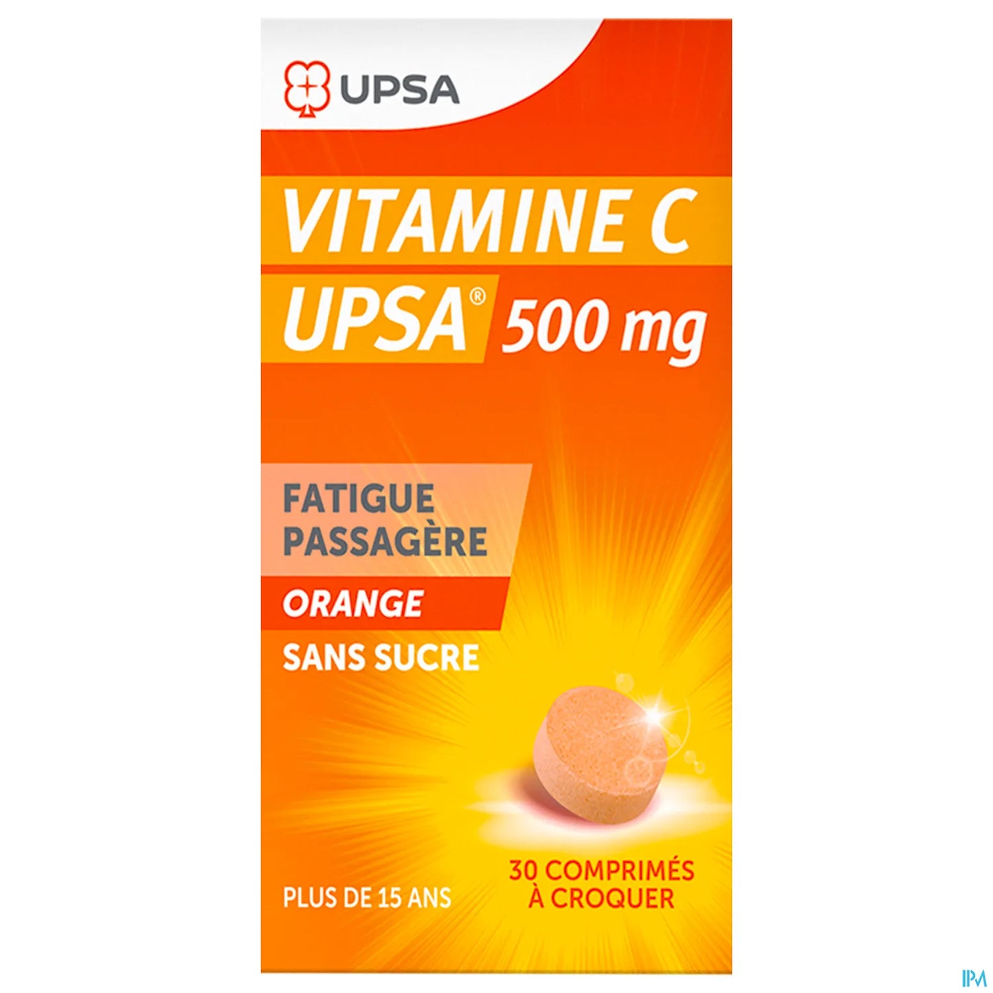 Vitalité Vitamine C 500mg Comprimés à Croquer 30 Unités