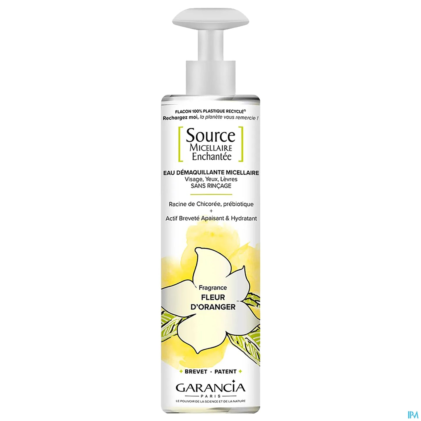 Source Micellaire Enchantée Eau Micellaire Fleur D'Oranger 400ml