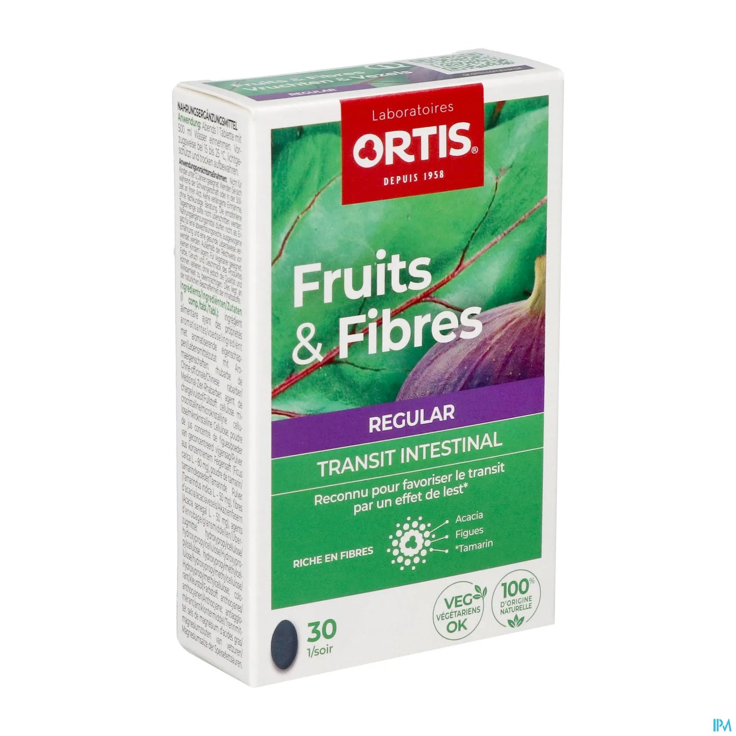 Fruits & Fiber Regular 30 Tablets