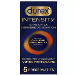 Intensity Préservatifs Sans Latex 5 Pièces