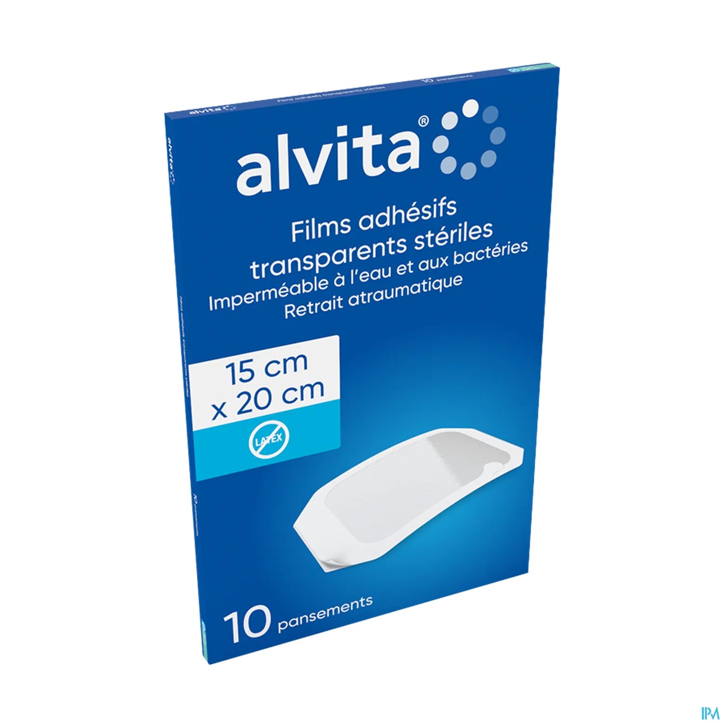Medicazione adesiva sterile trasparente 15x20 cm 10 unità