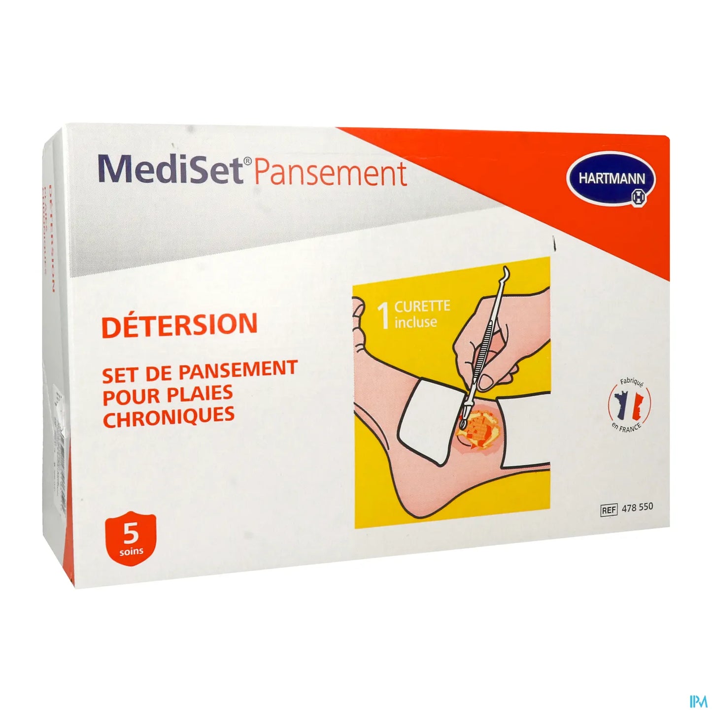 Mediset Pansement Détersion Boîte de 5