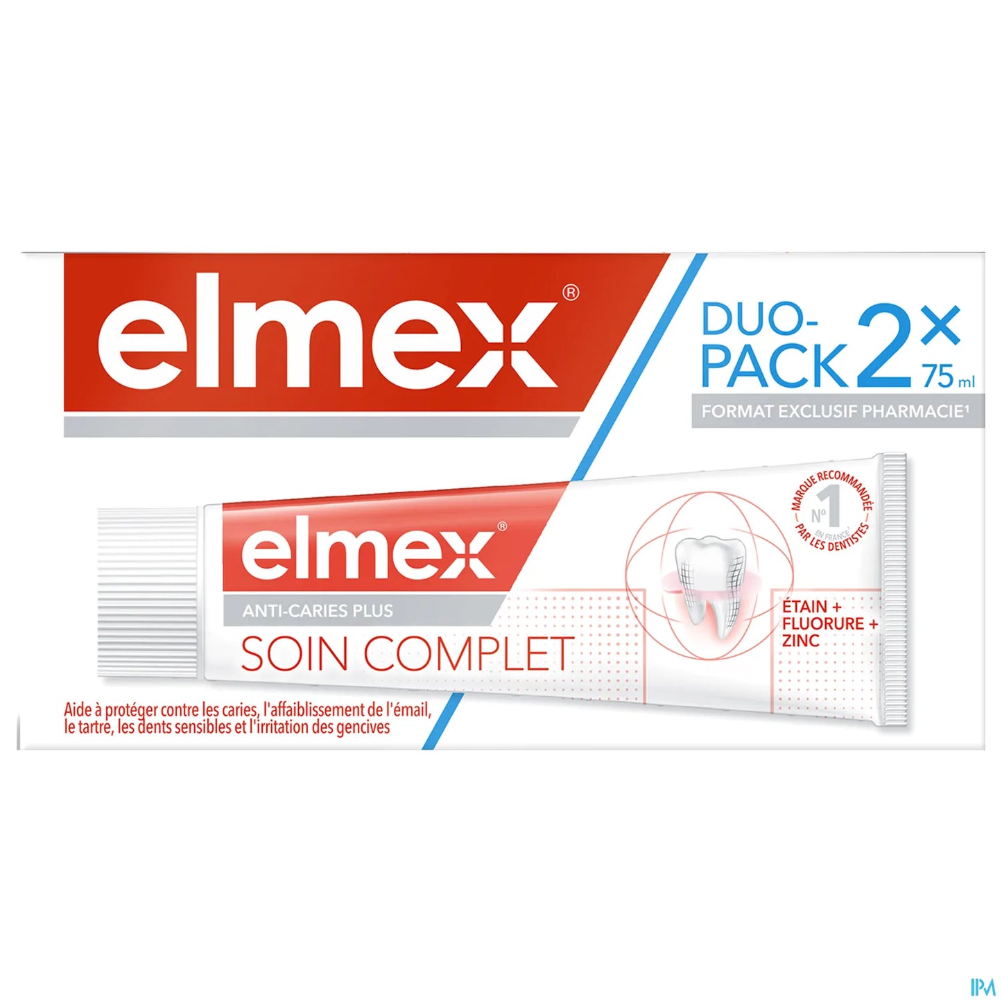 Dentifricio Complete Anti-Cavity Plus 2 x 75 ml