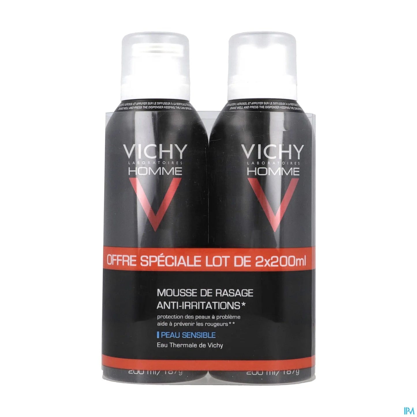 Mousse à Raser Anti Irritations 2 x 200 mL