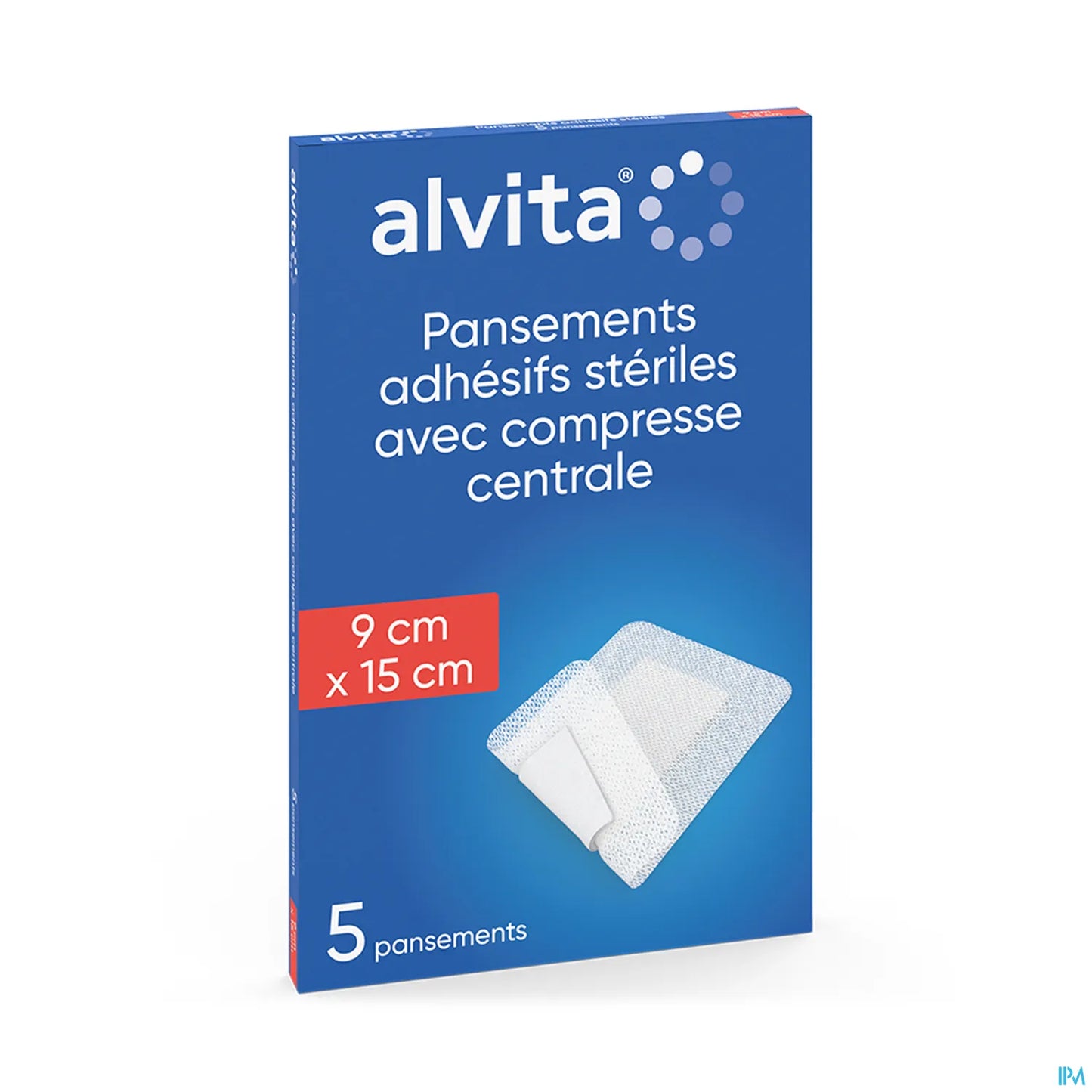 Pansement Adhésif Stérile 9x15 cm 5 unités