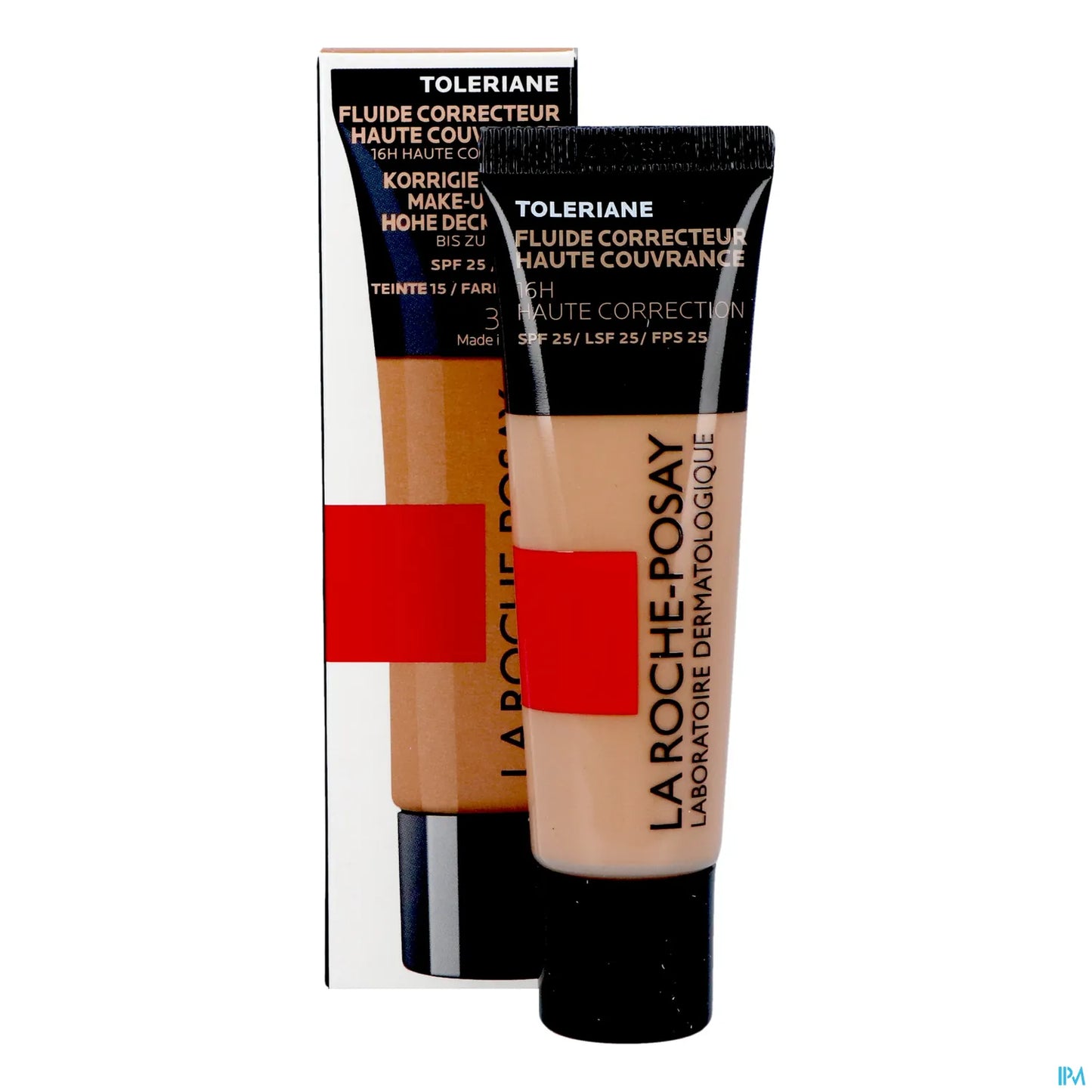 Toleriane Correcteur Fluide Couvrance Totale SPF25 Teinte 15 30ml