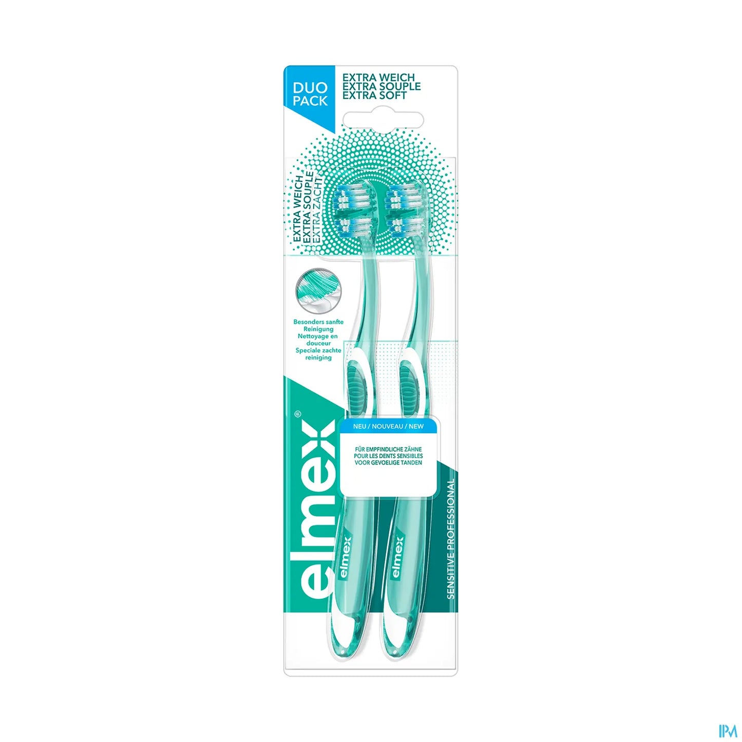 Sensitive Professional Extra Soft Toothbrush X2