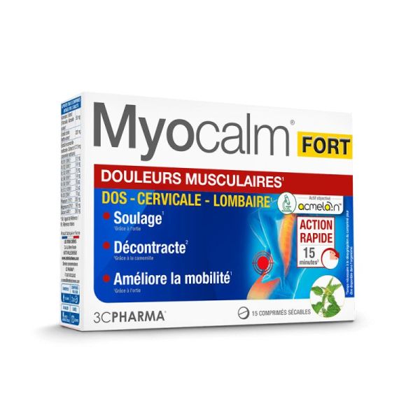 Myocalm Fort Muscle Pain 15 Tablets