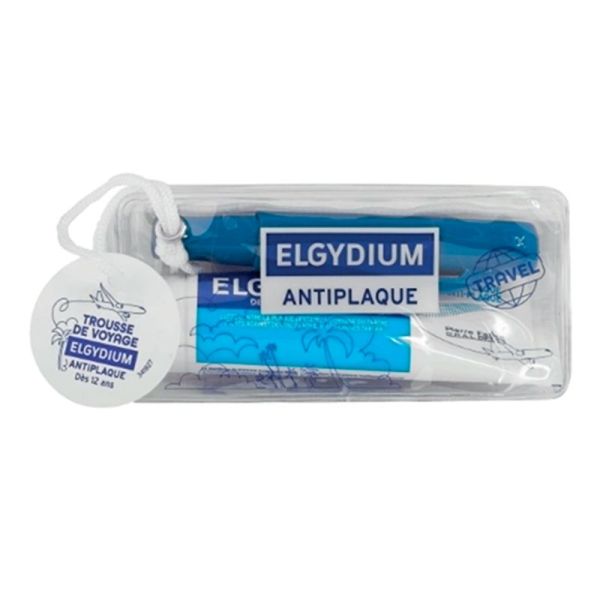 Trousse Voyage Antiplaque 1 Brosse À Dents 1 Dentifrice 50ml