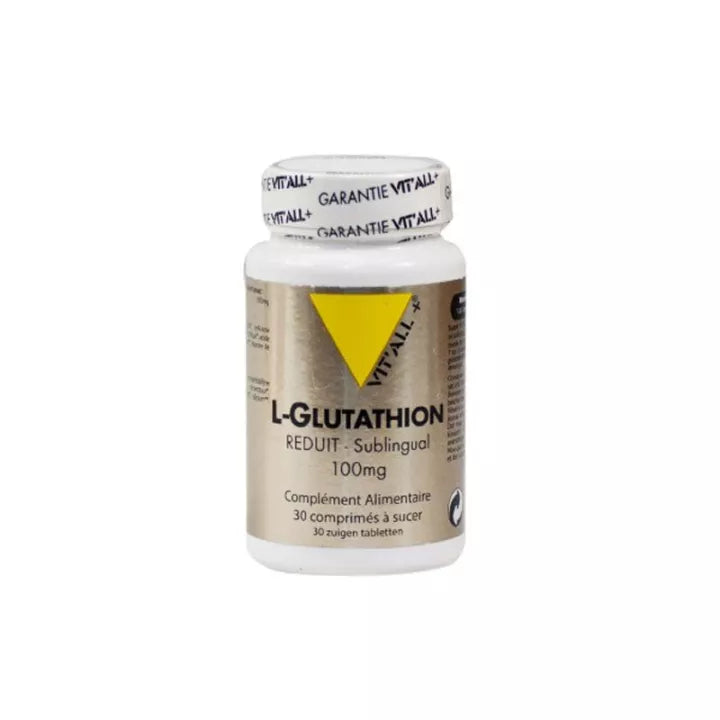 L-Glutathion 100mg Sublingual 30 Comprimés à Croquer