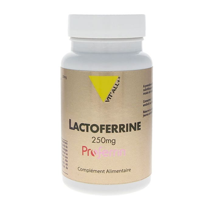 Lactoferrine 250 Mg 30 Capsules Végétales