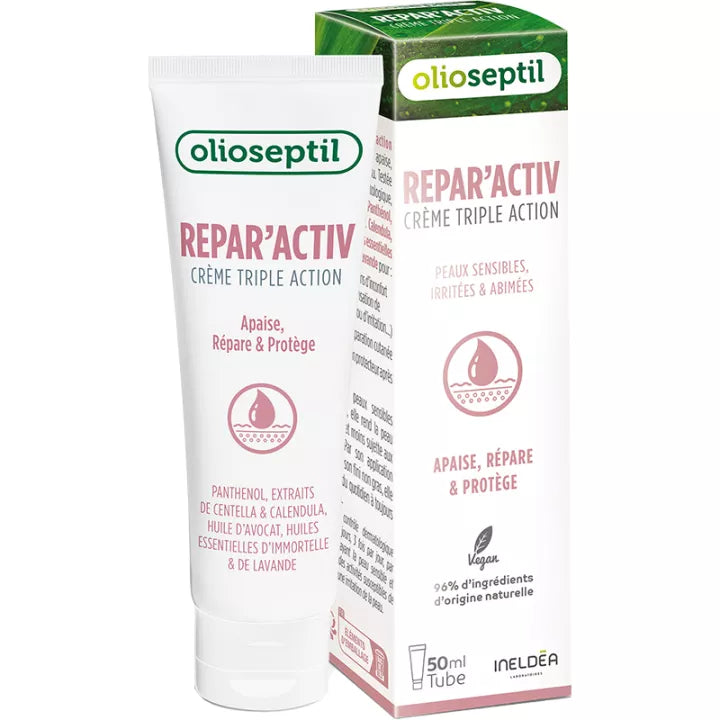 Olioseptil Repar'Activ Crème Triple Action 50ml