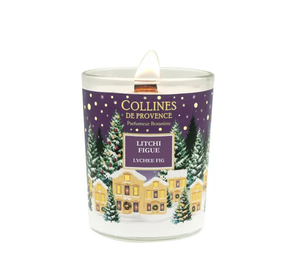 Bougie Parfumée Litchi Figue 75g