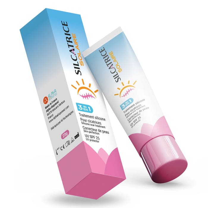 Silcatrice Solaire 3 en 1 UV SPF25 20g