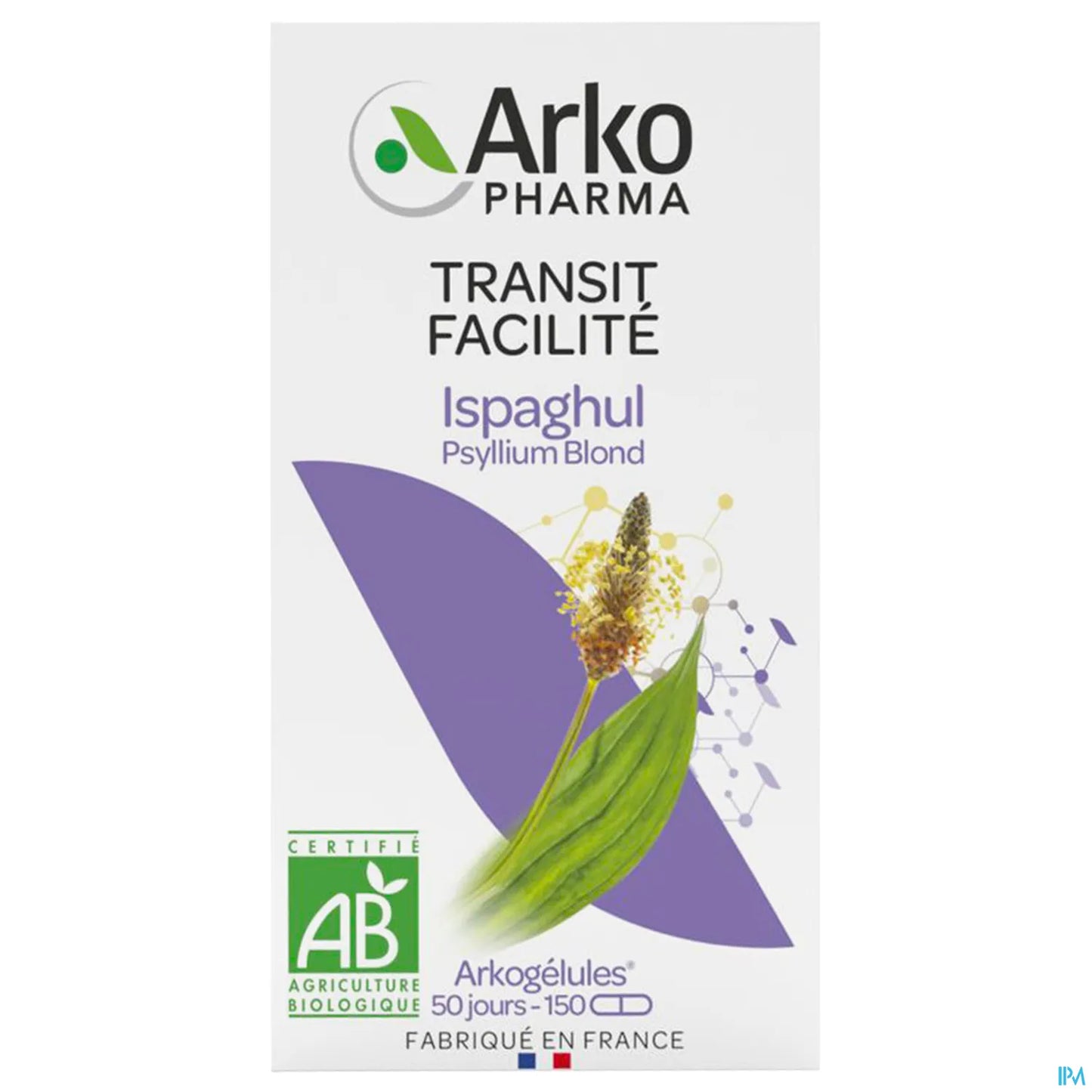 Arkogélules Bio Ispaghul Mucivital 1290 mg de Téguments 45 Gélules