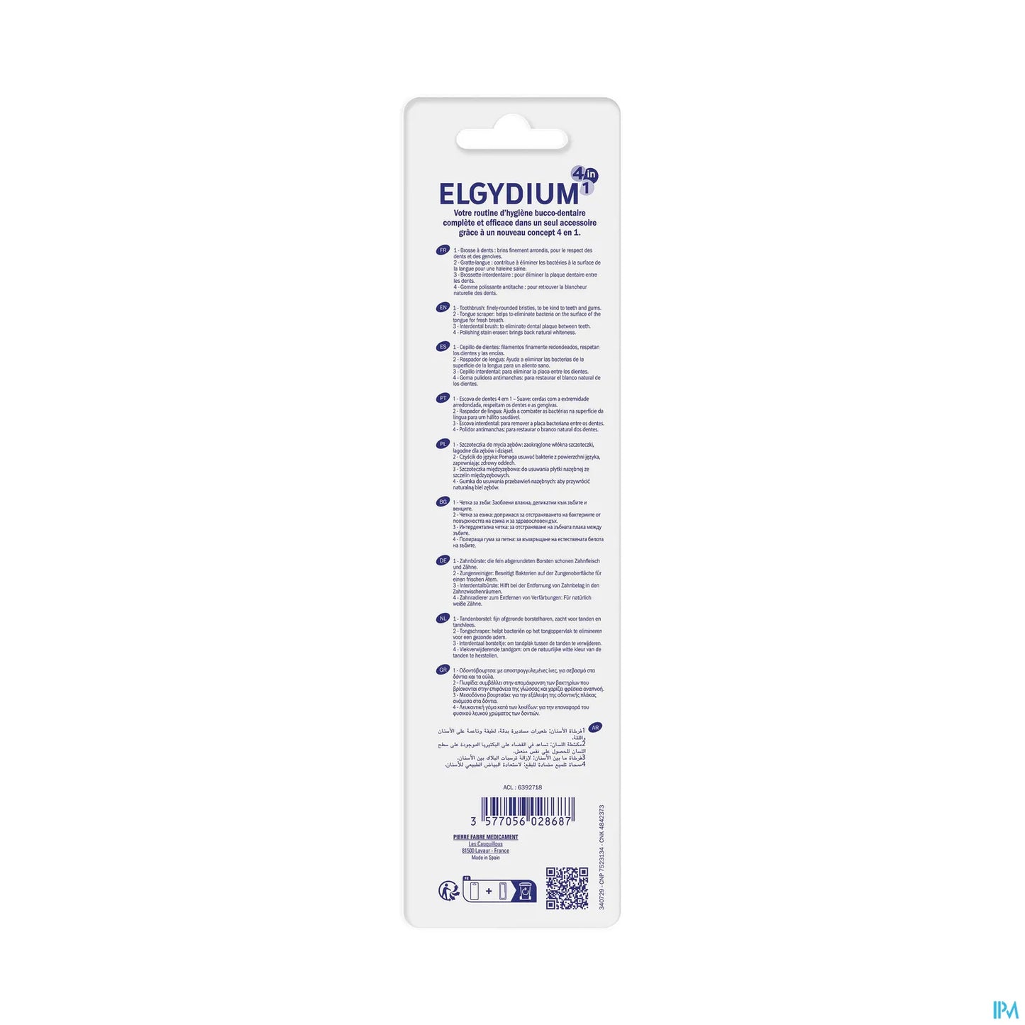 Brosse à Dents 4 IN 1 Medium