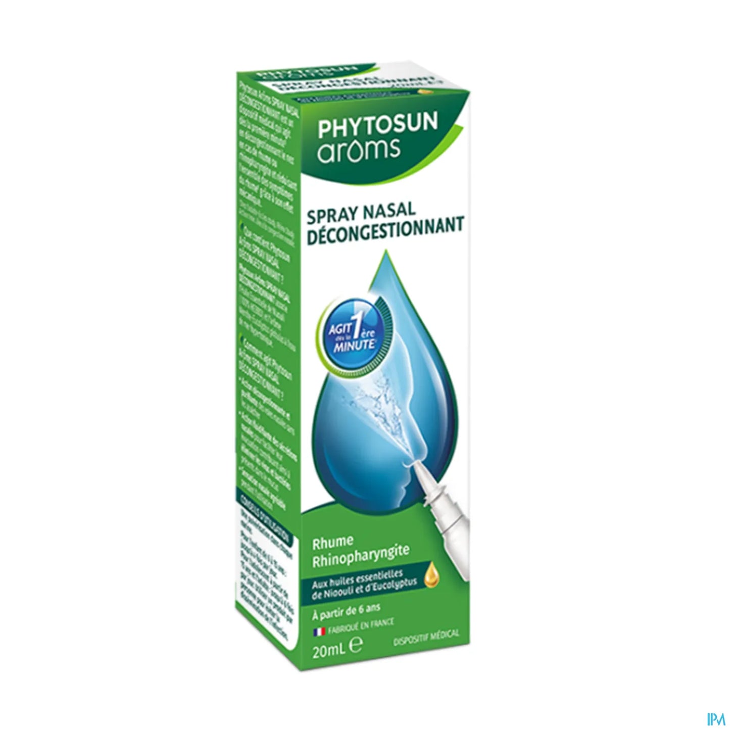 Phytosun Arôms Spray Nasal Décongestionnant 20 mL