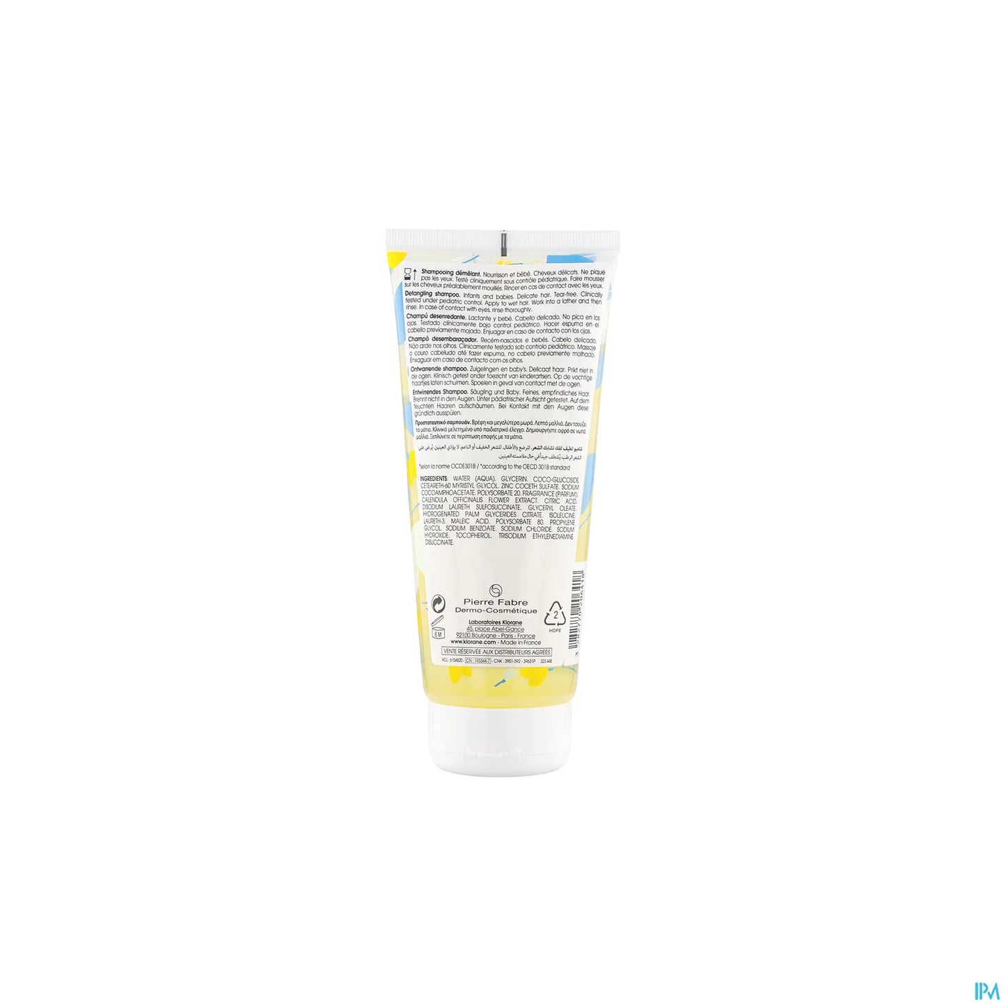 Bébé Shampooing Démêlant 200ml